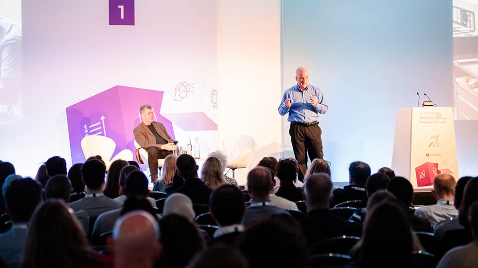 David Kelly, Dani Johnson, Peter Sheppard, Jackie Barefield, and Serena Gonsalves-Fersch are on the panel for the popular Emerging Technologies session at Learning Technologies 2026 this April in London